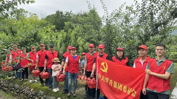 庆七一 · 爱心采摘消费助农丨群升集团党委组织开展主题党日活动